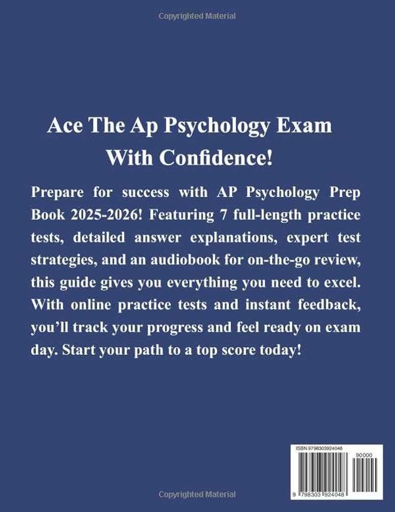 ap psychology progress test 2 answers