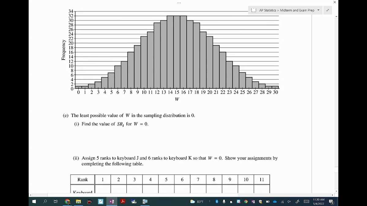 ap statistics test 6b answers