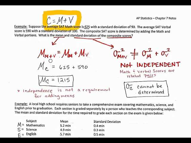 ap stats test 7a answer key