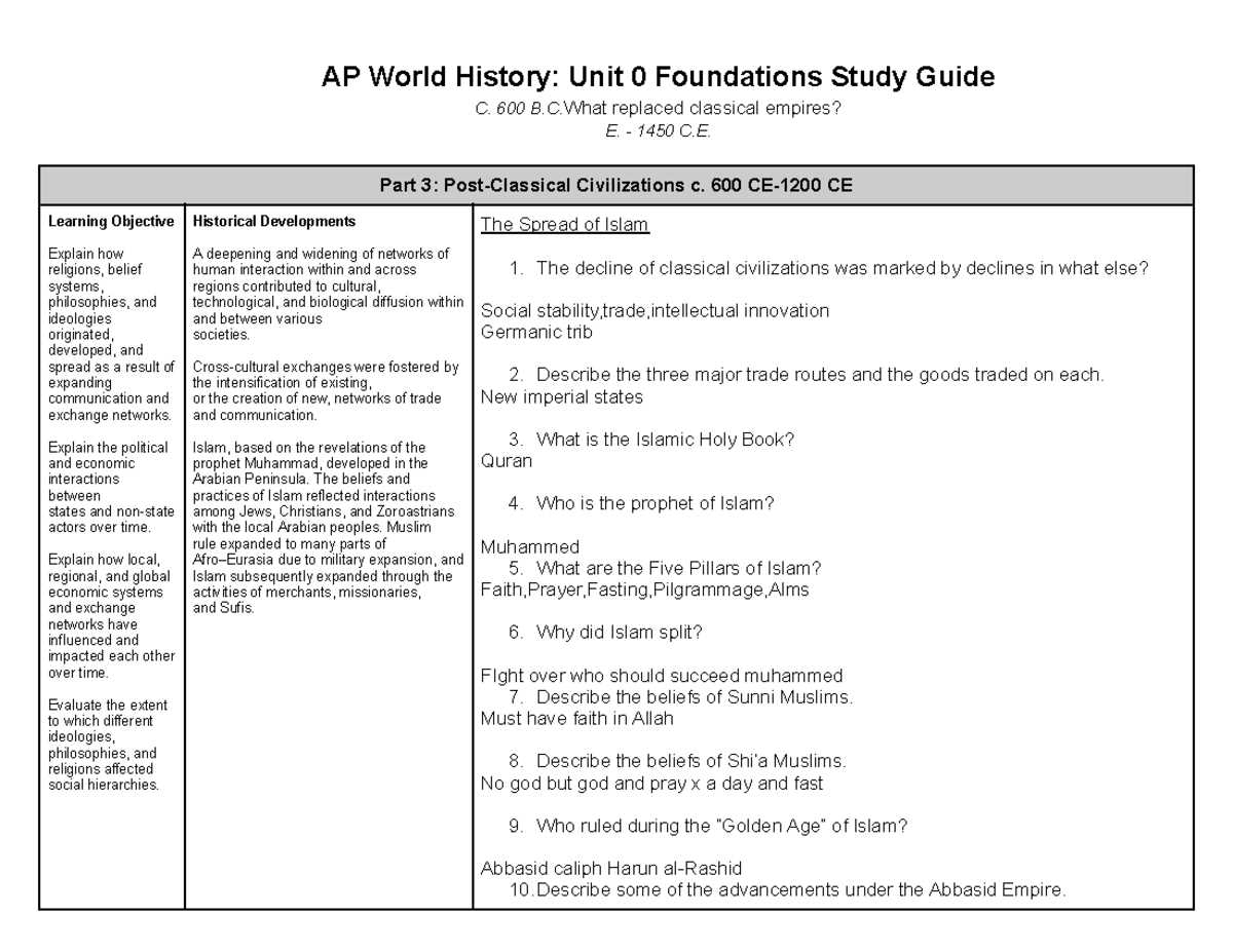 ap us history exam 2026 answers