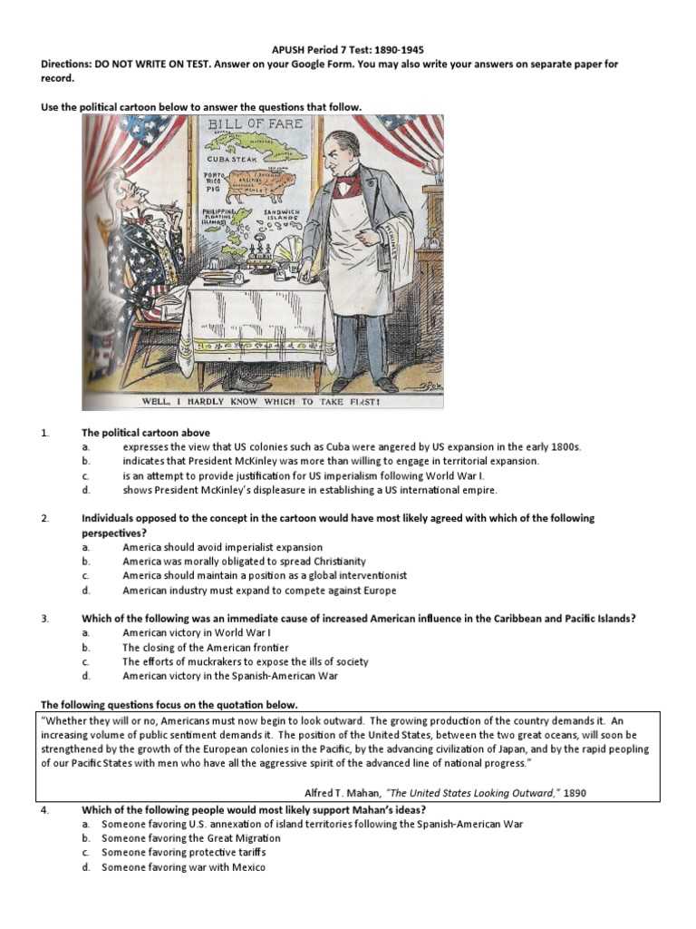 apush period 3 test answers