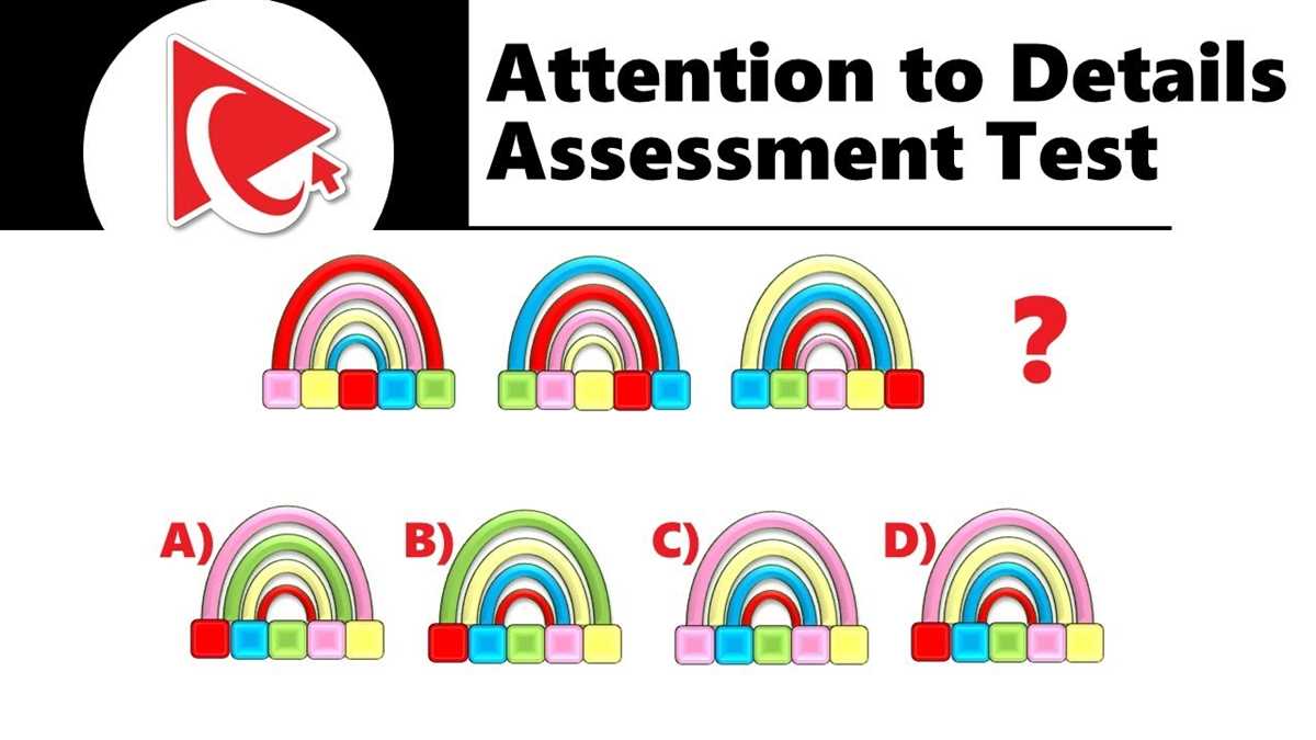 attention to detail test questions and answers indeed