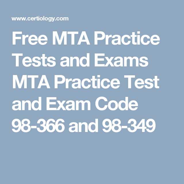 mta exam questions and answers mta exam questions and answers