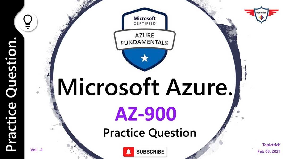 az 900 microsoft azure fundamentals certification exam questions and answers