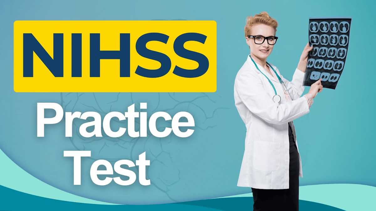 nihss stroke test answers