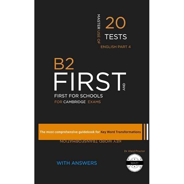 use of english b2 for all exams answer key