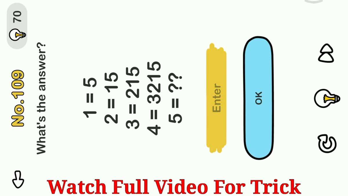brain test 115 answer