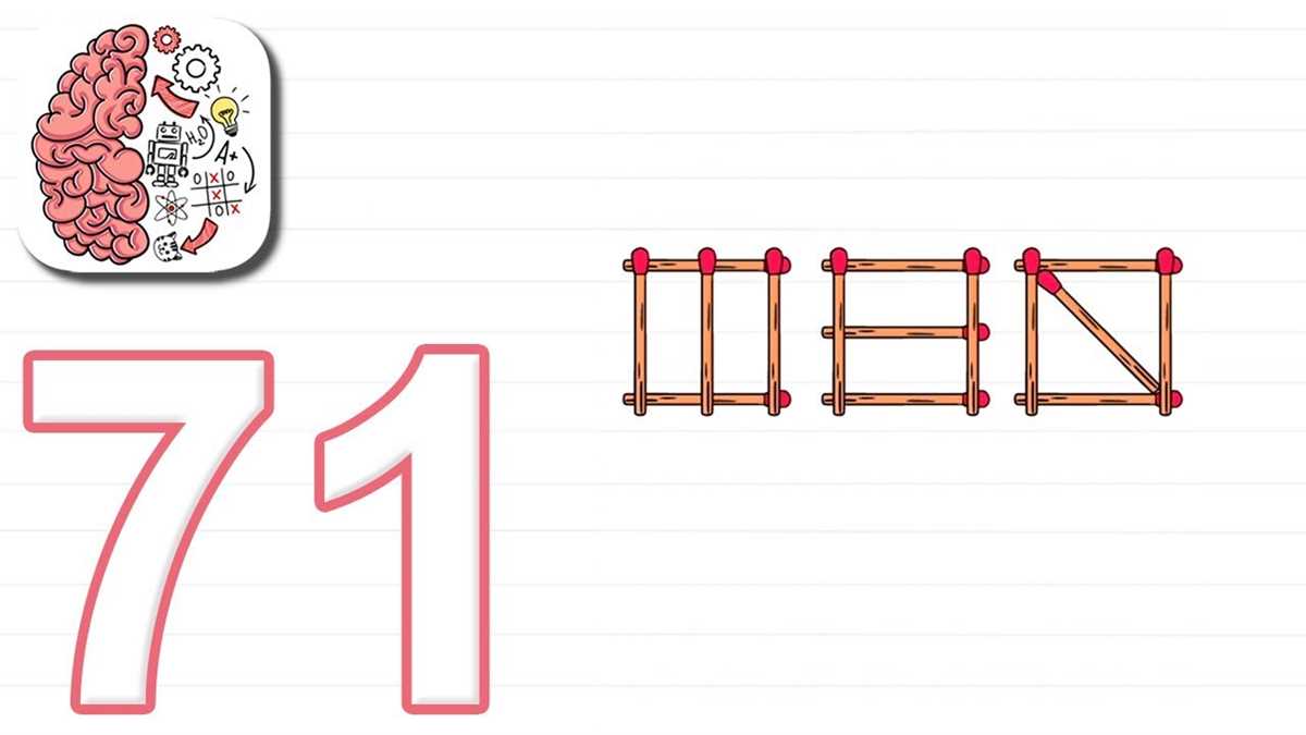 brain test level 71 answer