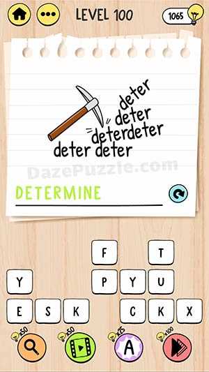 brain test tricky words all answers