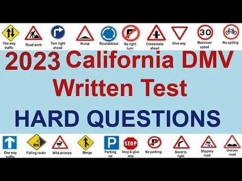 california dmv written test questions and answers 2026