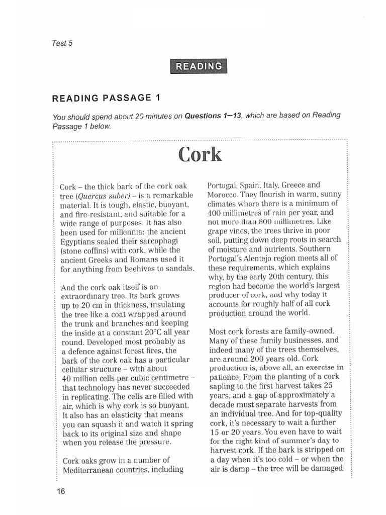 cambridge 12 reading test 1 answers with explanation