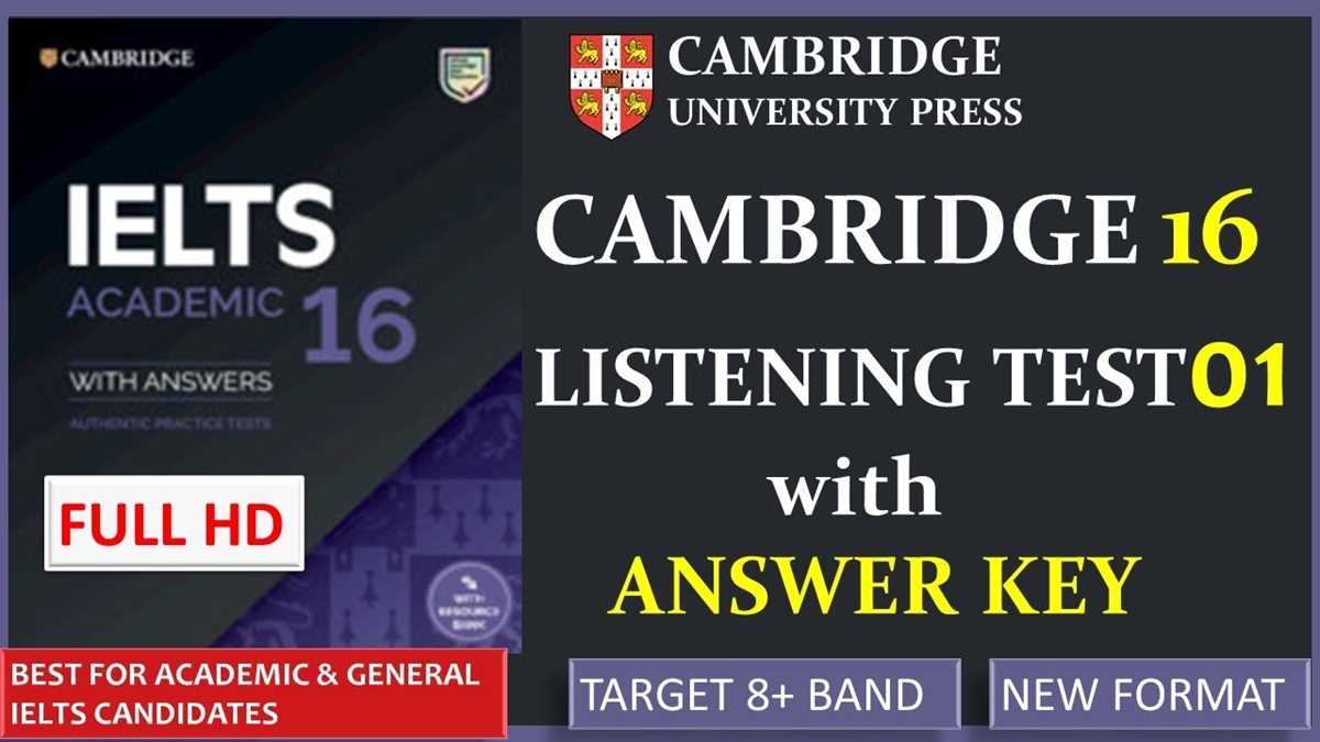 cambridge 16 listening test 1 answers