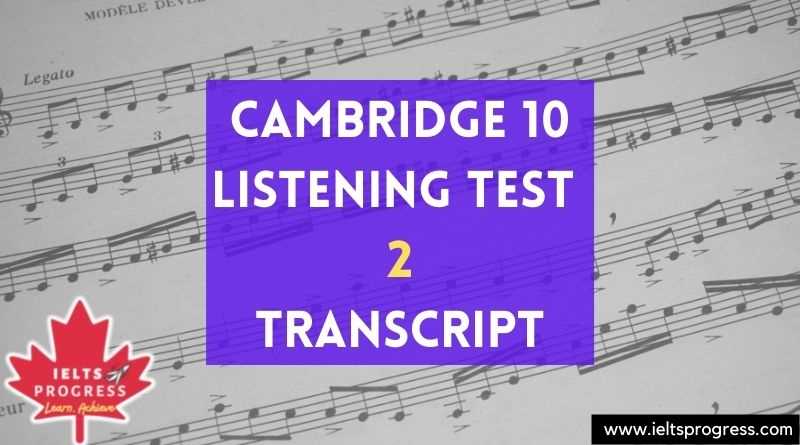 cambridge 3 test 3 listening answers
