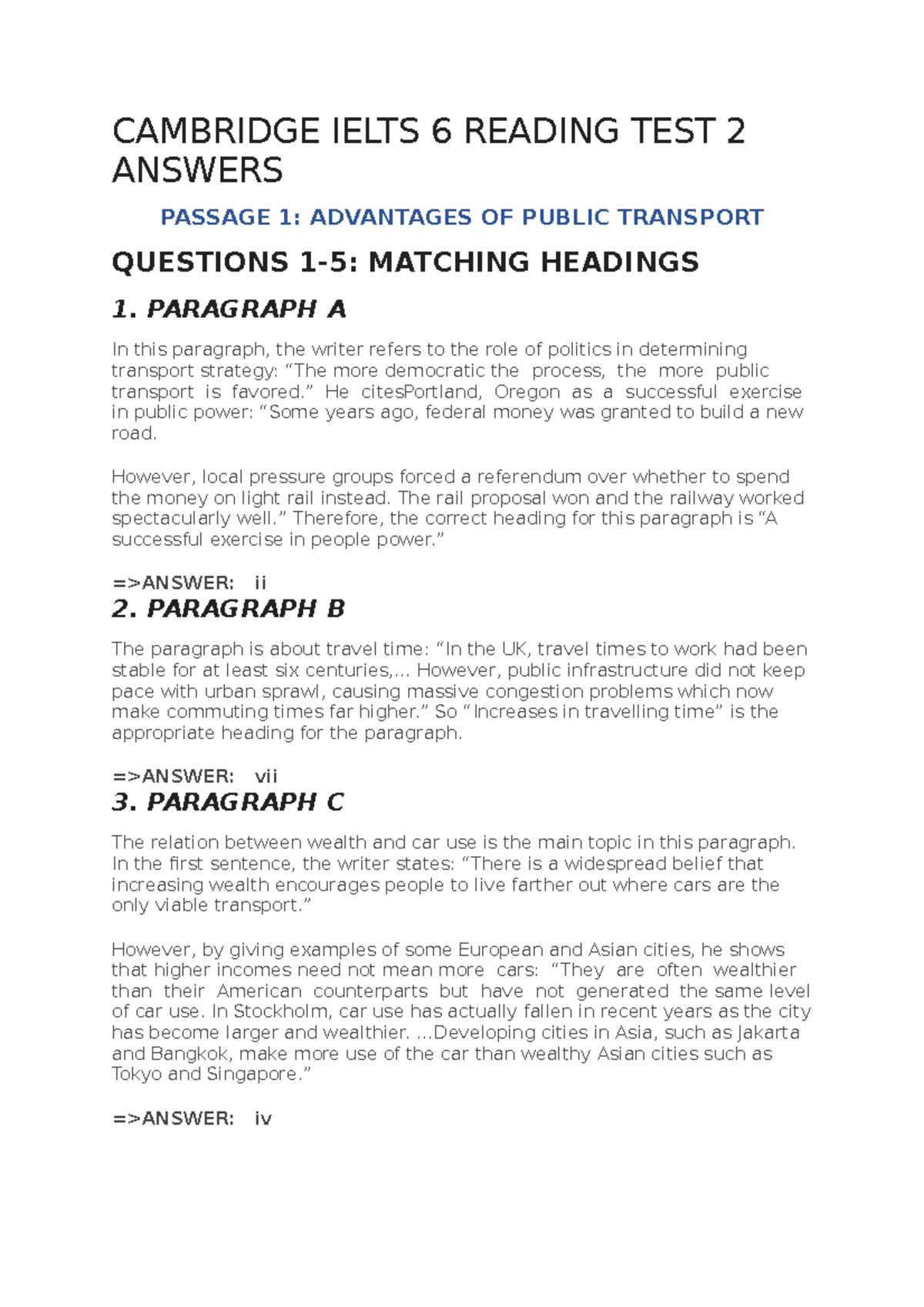 cambridge ielts 2 reading test 3 answers
