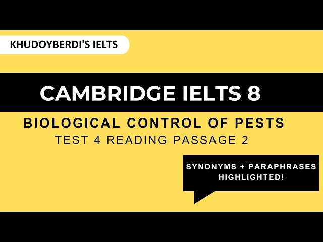 cambridge ielts 2 reading test 4 answers