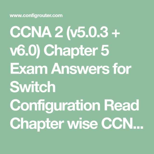 ccna chapter 3 exam answers