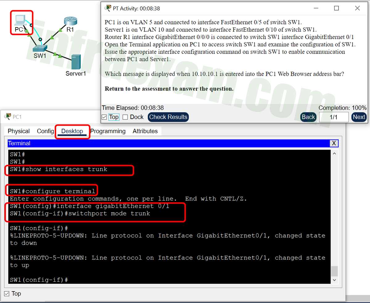 ccna chapter 4 exam answers