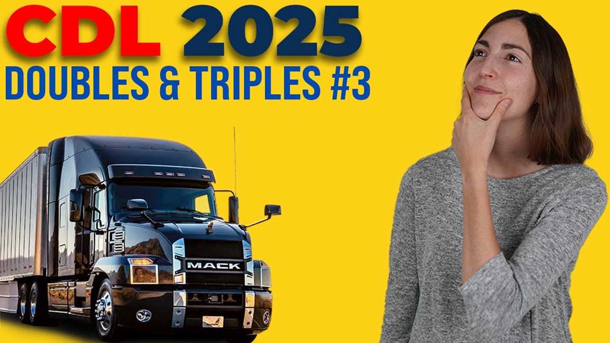 cdl doubles and triples test questions and answers