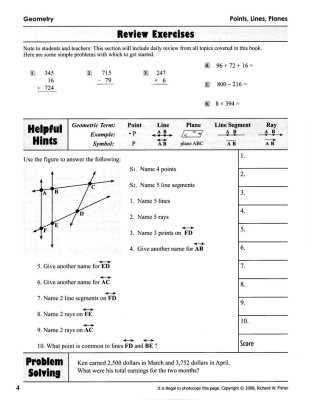 chapter 3 test form 2b answers