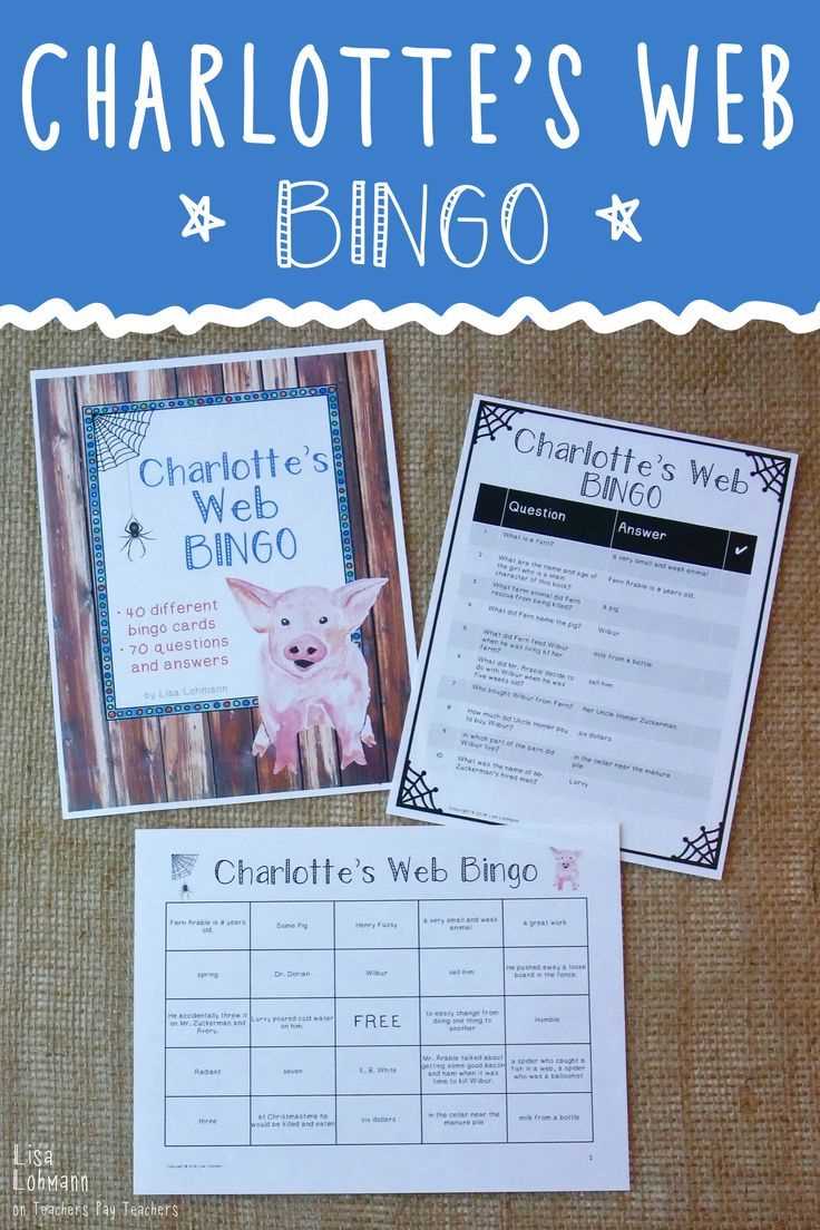 charlottes web test questions and answers