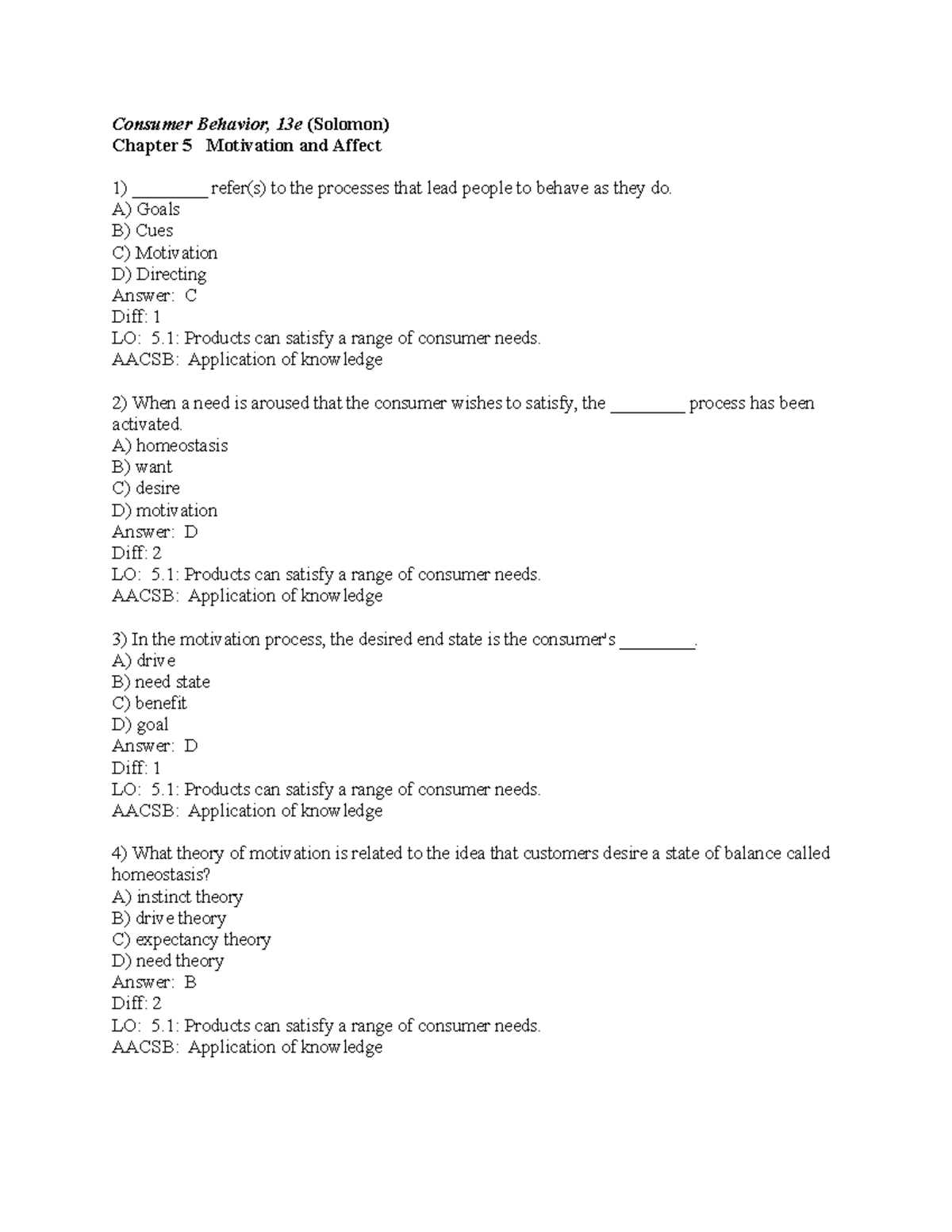cisco chapter 5 test answers