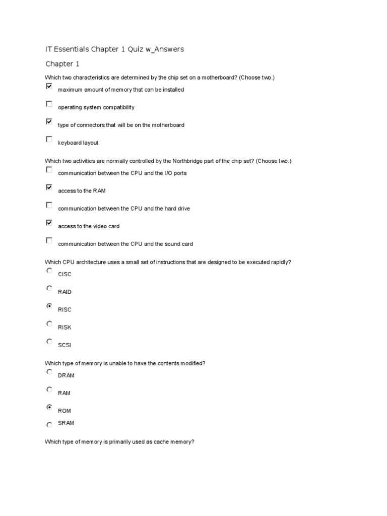 cisco networking academy chapter 1 exam answers