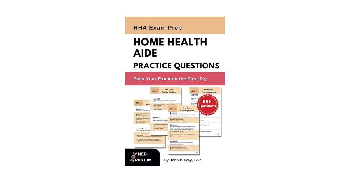 home health aide practice test with answers