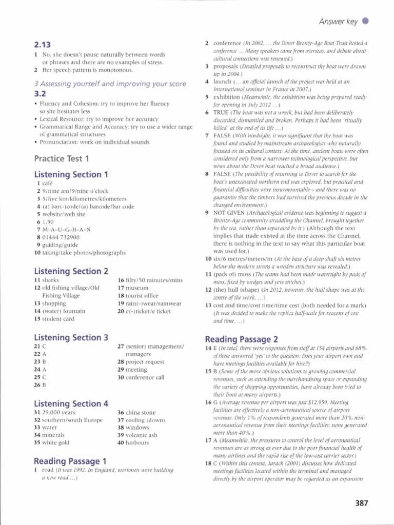 collins practice tests for ielts 1 answer key