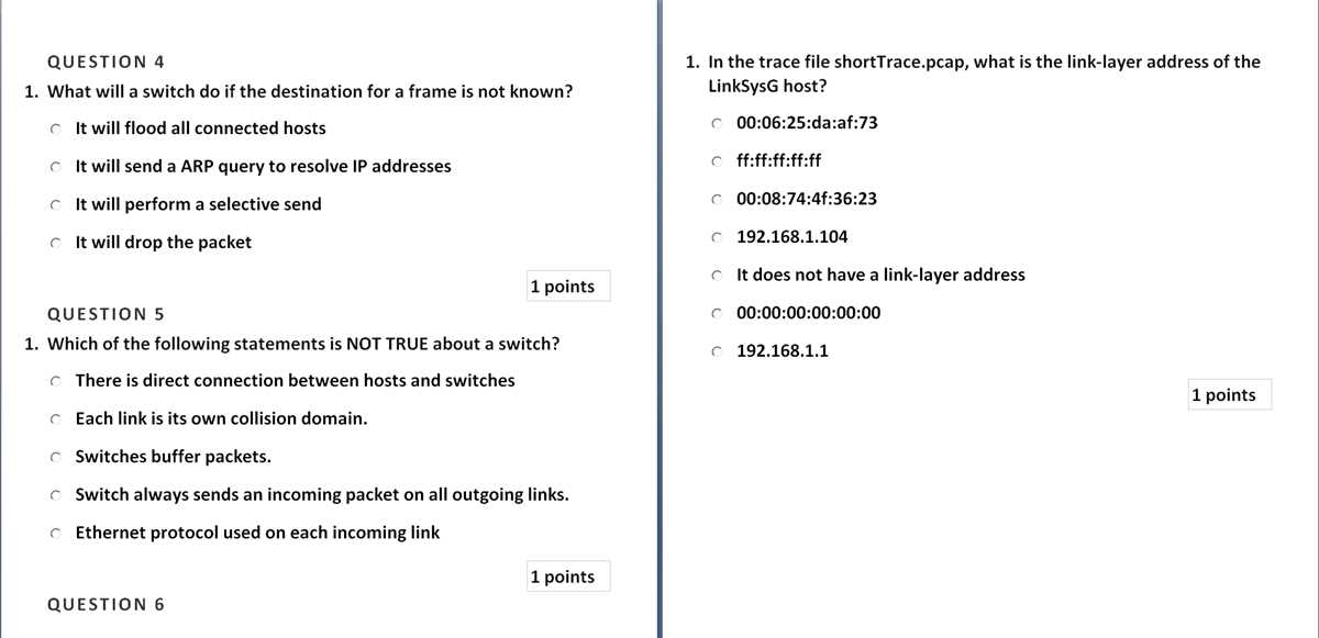 computer networking test questions+answers