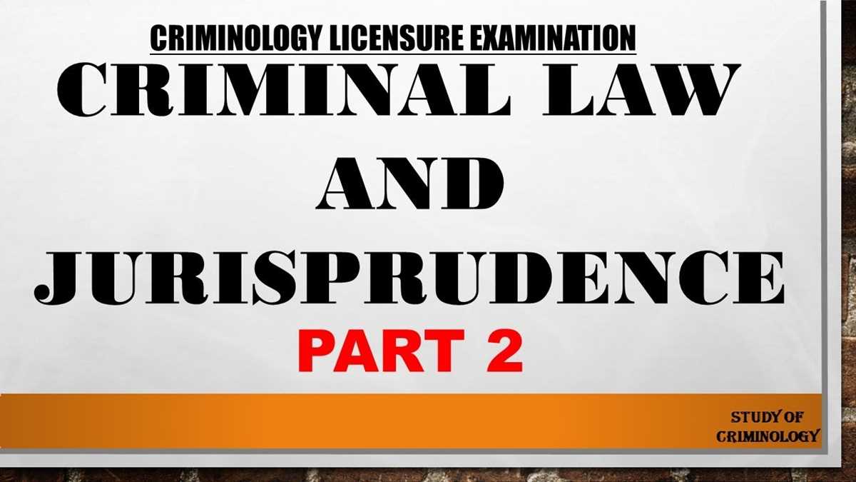 criminal law exam questions and answers