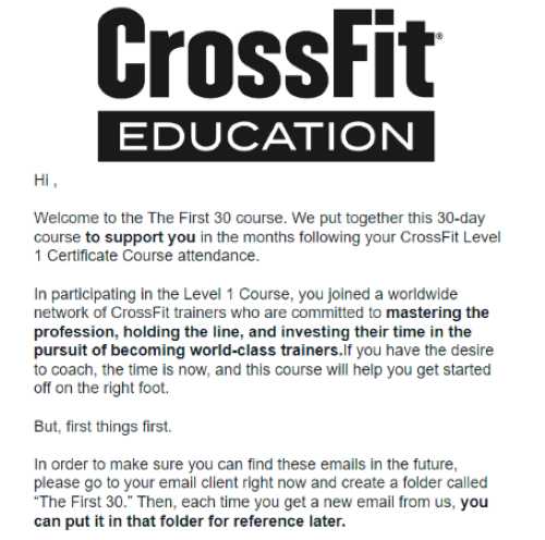 crossfit l1 test answers