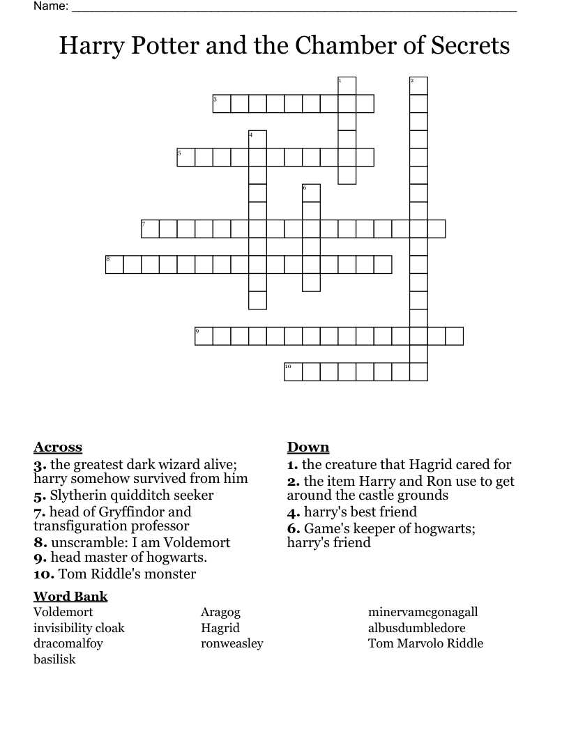 ar test answers for harry potter chamber of secrets