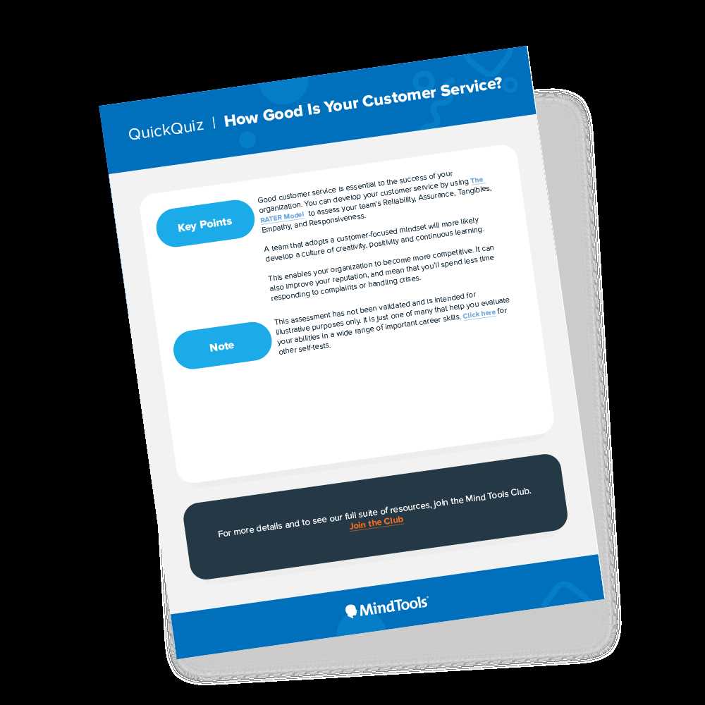 customer service mindset survey test answers customer service mindset survey test answers