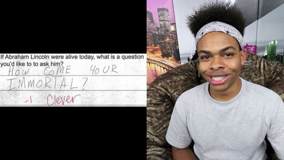 dangmattsmith funniest test answers