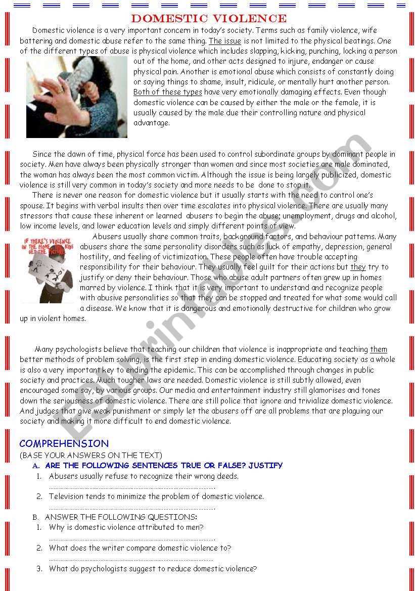 dating domestic violence post test answers