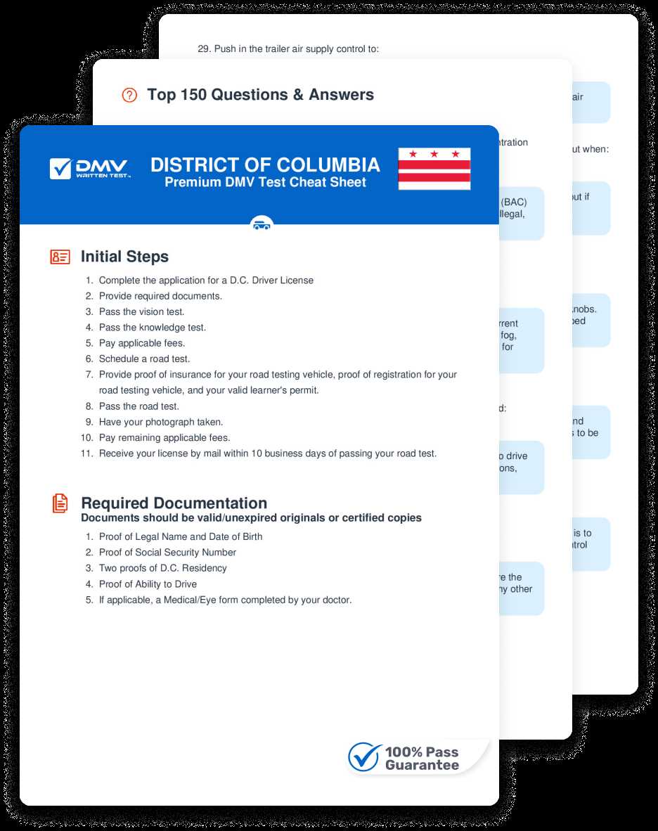 dmv eye exam answers