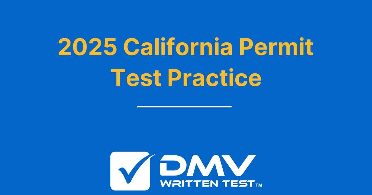 dmv written test california 2026 answers