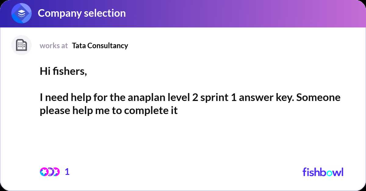 anaplan level 3 exam answers
