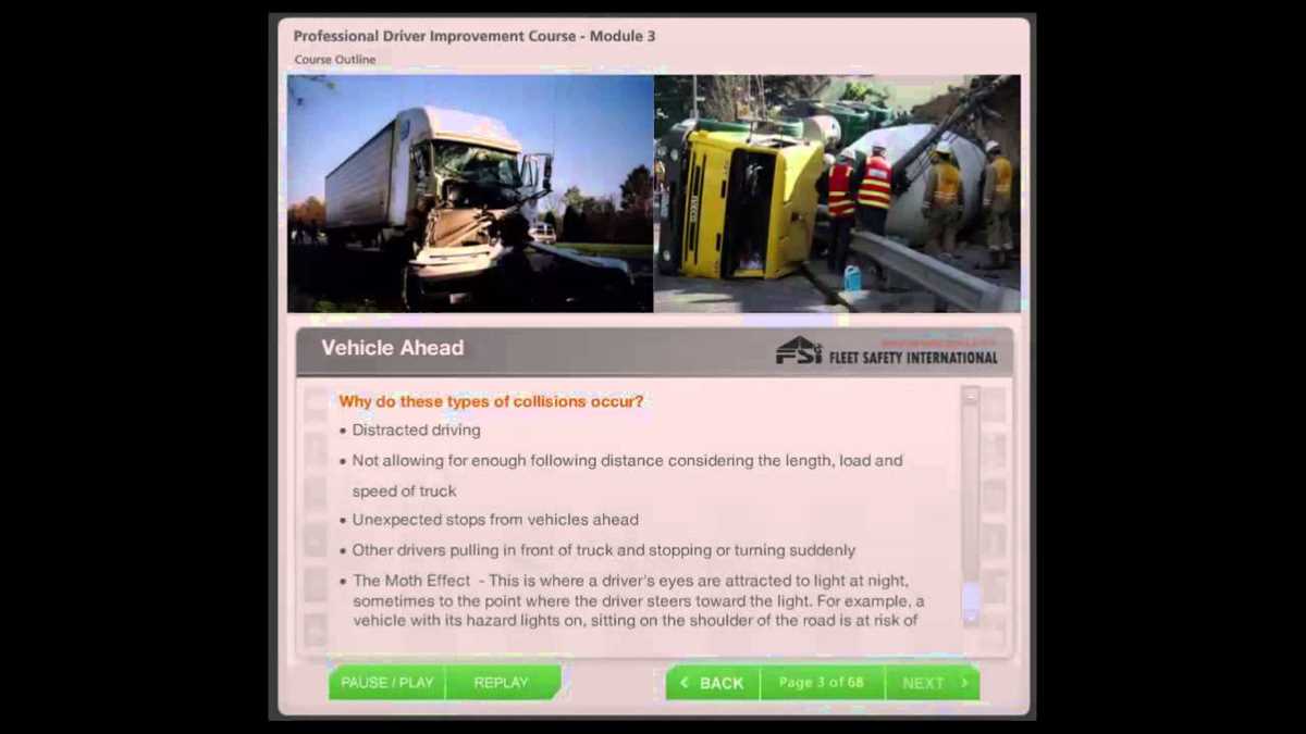 driver improvement program test answers