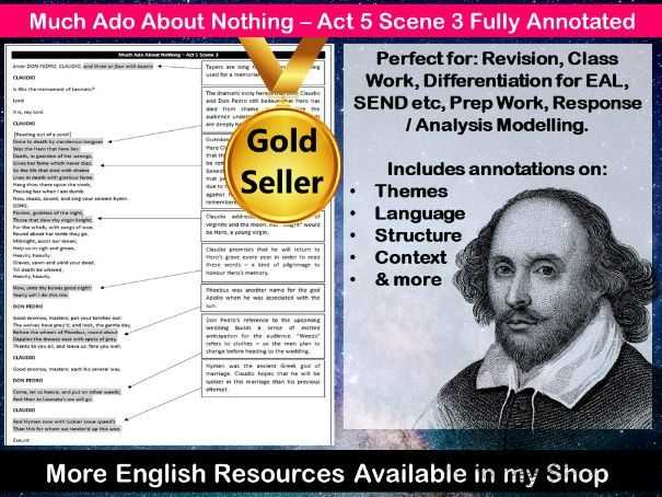 much ado about nothing test answers