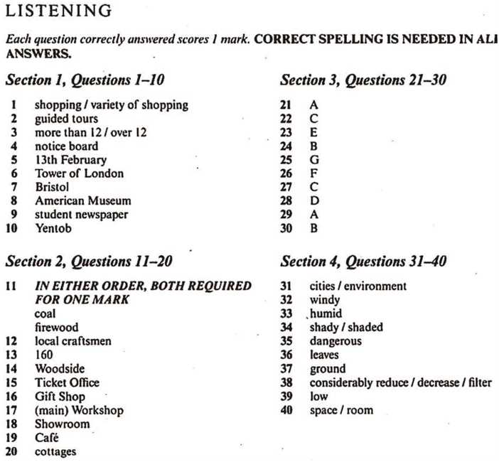 cambridge 6 test 1 reading answers