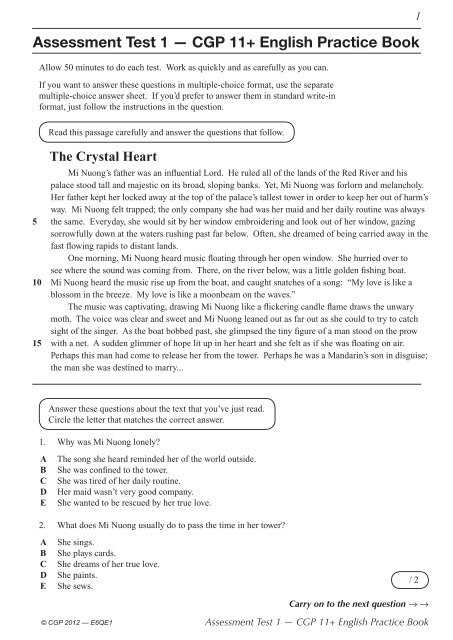 end of semester test english 11b answers