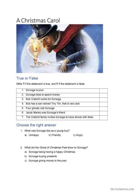 a christmas carol scrooge and marley act 2 test answers