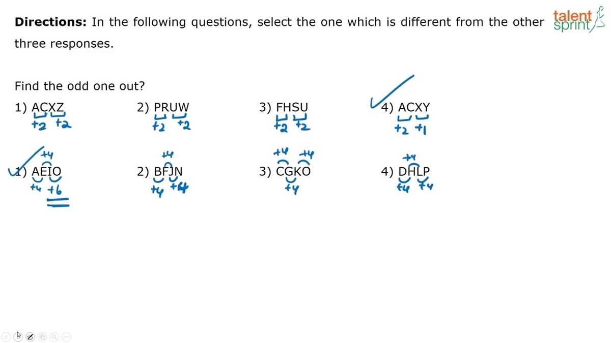 classification test answers