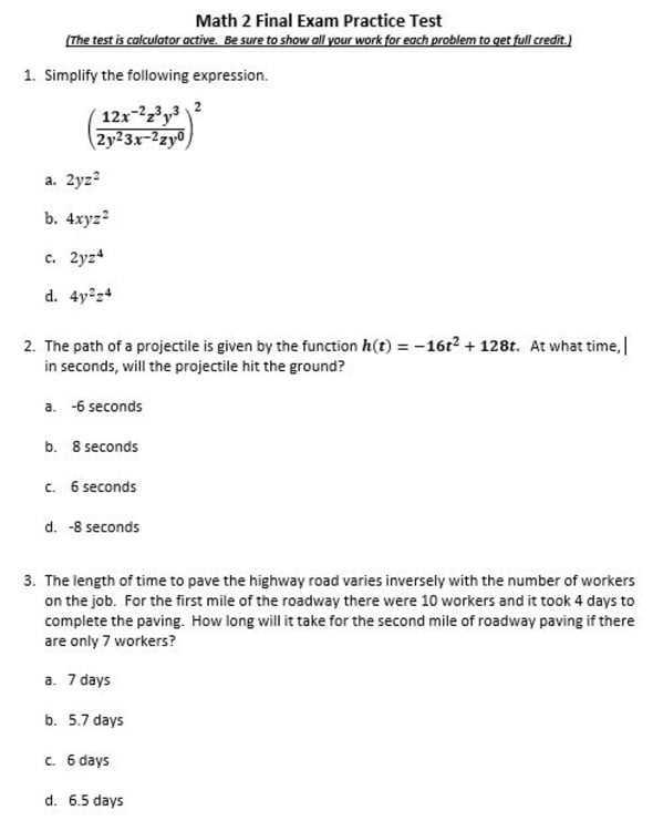 thea math practice test answers