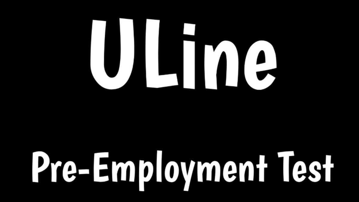uline assessment tests answers