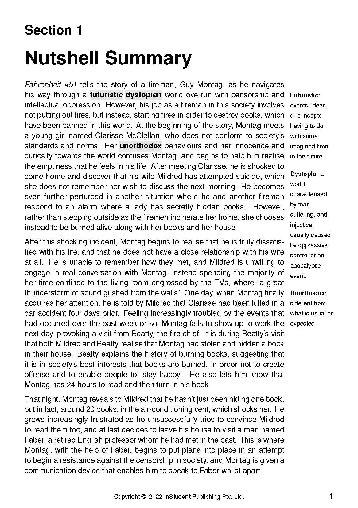 fahrenheit 451 final test answers
