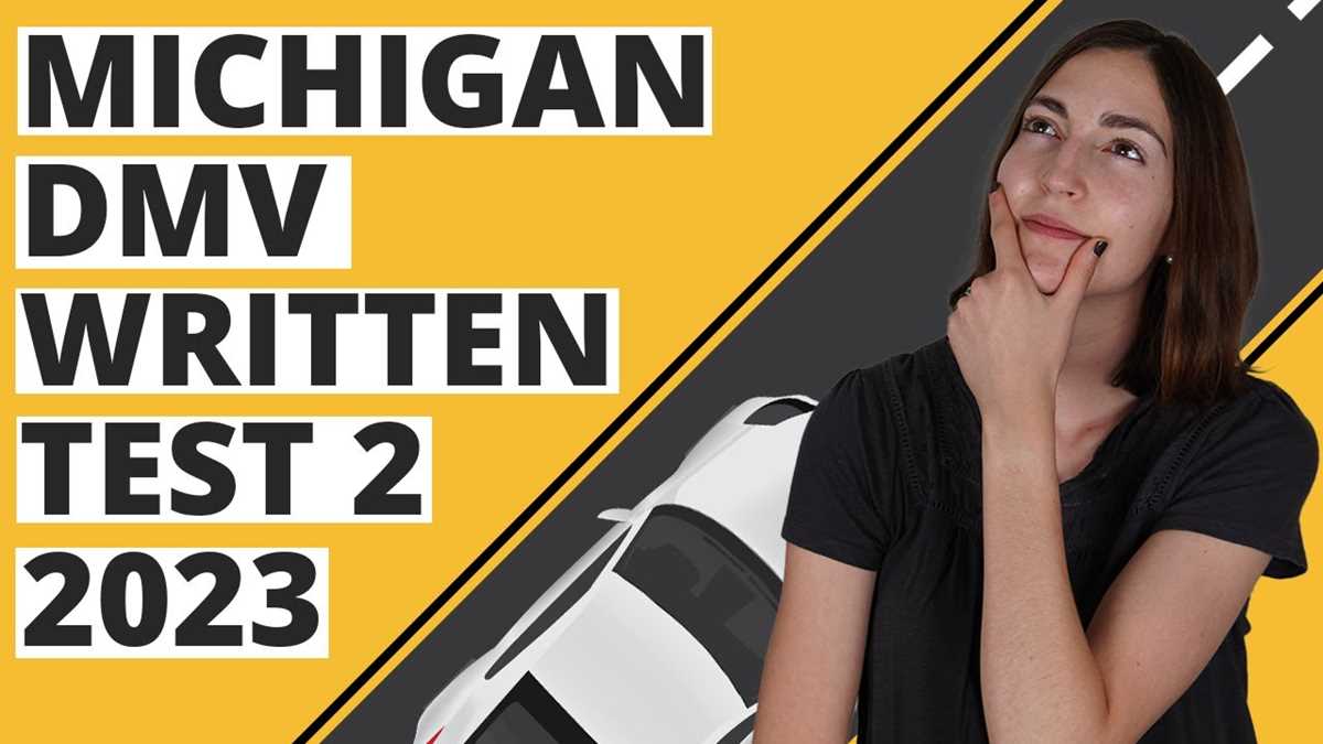 michigan written driving test questions and answers