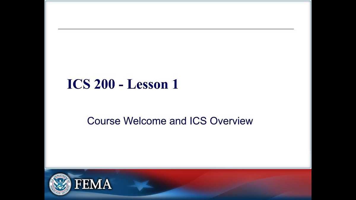 fema 200 test answers