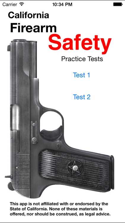 firearm test questions and answers california